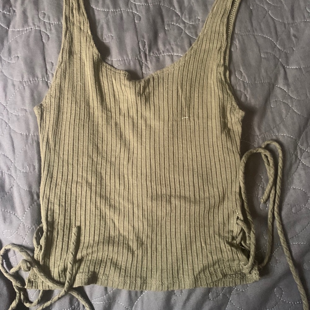 Olive green crop too